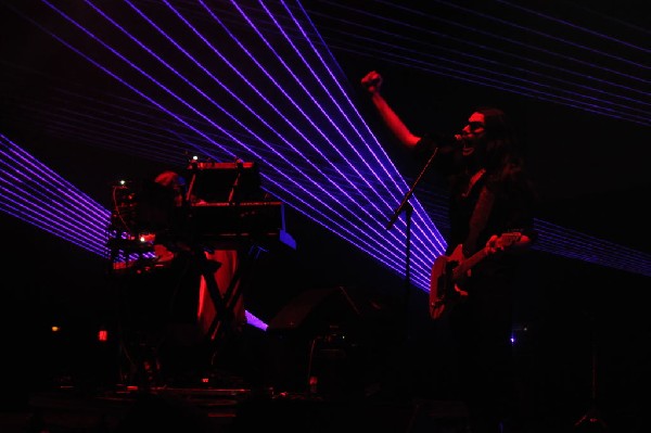 Ghostland Observatory performs at the AMP Launch Party at ACL Live at the M