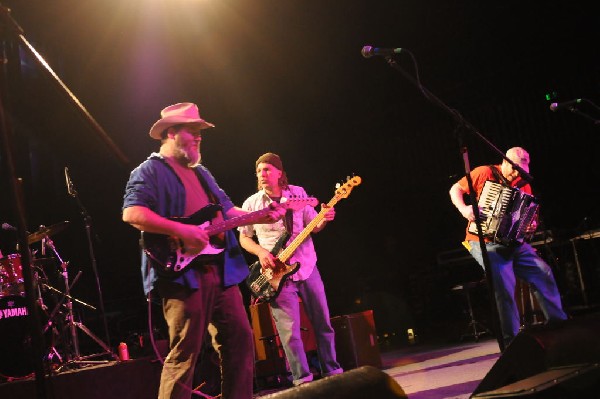 The Gourds at the Help Austin Help Haiti Benefit, Austin Music Hall