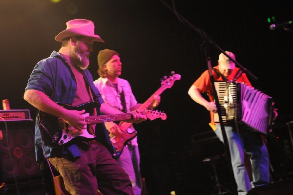 The Gourds at the Help Austin Help Haiti Benefit, Austin Music Hall
