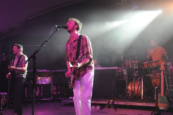 Guster at Stubb's BarBQ, Austin, Texas April 7, 2011 - photo by Jeff Barrin