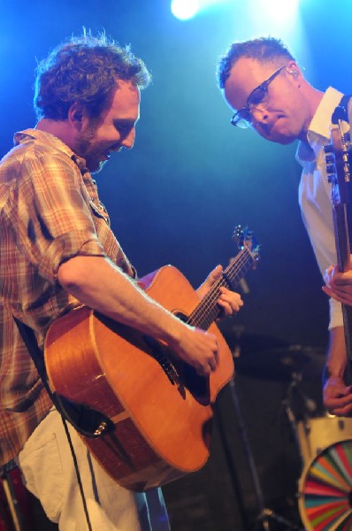 Guster at Stubb's BarBQ, Austin, Texas April 7, 2011 - photo by Jeff Barrin