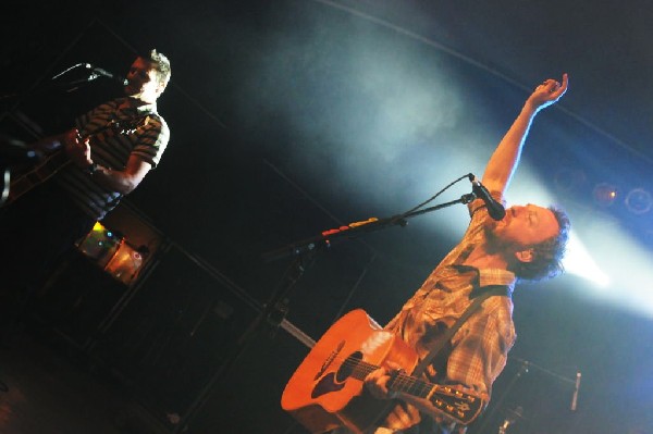 Guster at Stubb's BarBQ, Austin, Texas April 7, 2011 - photo by Jeff Barrin