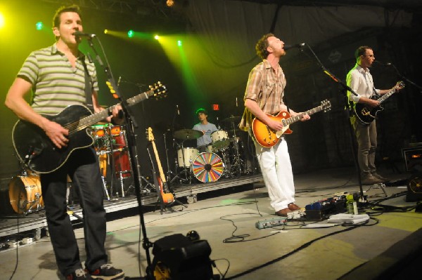 Guster at Stubb's BarBQ, Austin, Texas April 7, 2011 - photo by Jeff Barrin