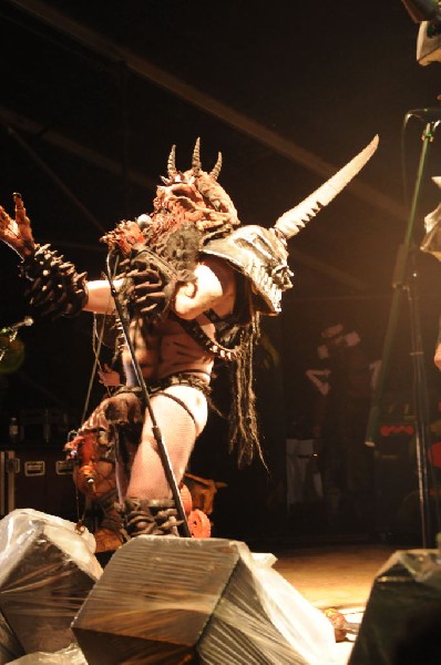 GWAR at Mess With Texas Fest 2010 Austin, Texas 03/20/10