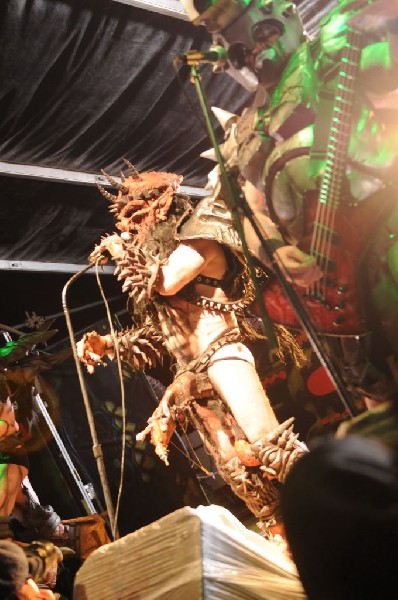 GWAR at Mess With Texas Fest 2010 Austin, Texas 03/20/10