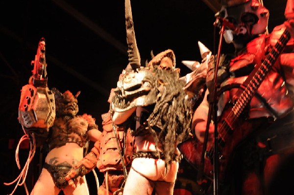 GWAR at Mess With Texas Fest 2010 Austin, Texas 03/20/10