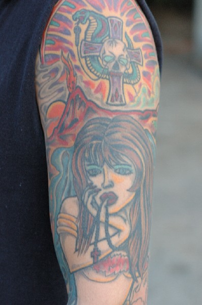 Tattoos from Hatebreed Show at La Zona Rosa