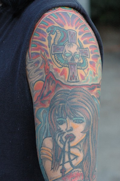 Tattoos from Hatebreed Show at La Zona Rosa