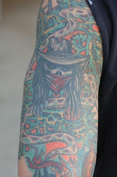 Tattoos from Hatebreed Show at La Zona Rosa