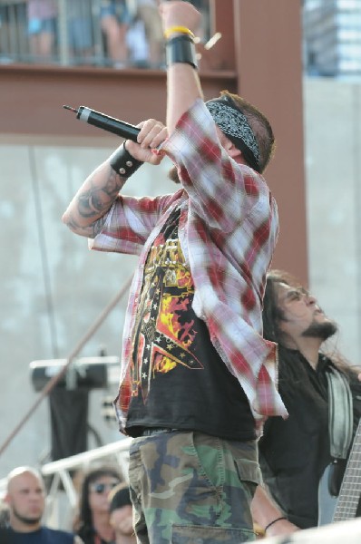 Hellyeah at Ozzfest 2008, Pizza Hut Park, Frisco, Texas