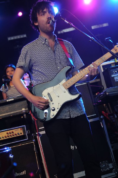 Holy Ghost! at Stubb's BarBQ, Austin, Texas 06/08/10 - photo by Jeff Barrin