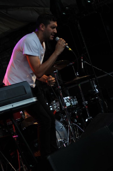 Holy Ghost! at Stubb's BarBQ, Austin, Texas 06/08/10 - photo by Jeff Barrin