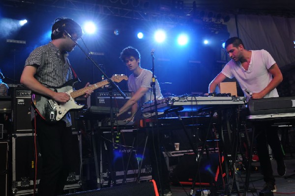 Holy Ghost! at Stubb's BarBQ, Austin, Texas 06/08/10 - photo by Jeff Barrin