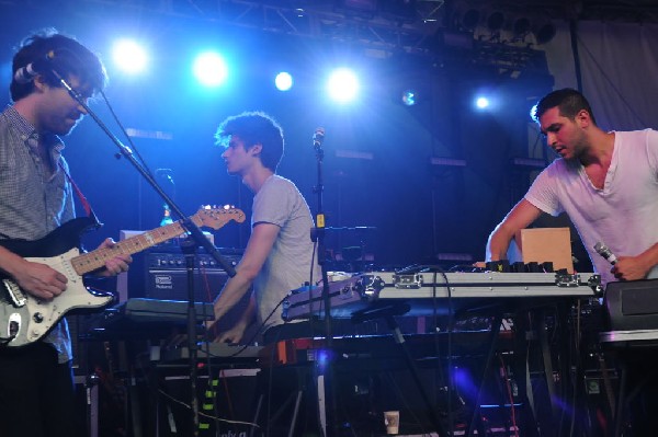 Holy Ghost! at Stubb's BarBQ, Austin, Texas 06/08/10 - photo by Jeff Barrin