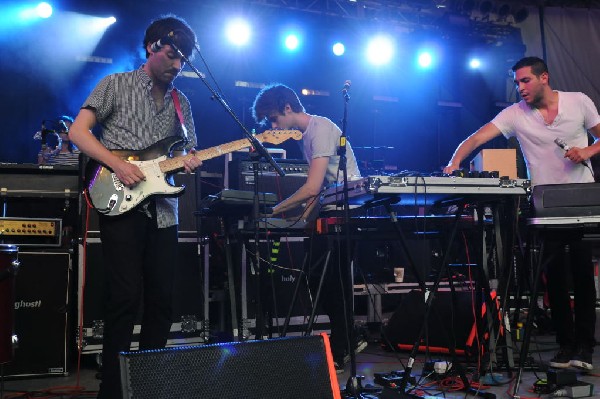 Holy Ghost! at Stubb's BarBQ, Austin, Texas 06/08/10 - photo by Jeff Barrin