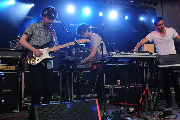 Holy Ghost! at Stubb's BarBQ, Austin, Texas 06/08/10 - photo by Jeff Barrin