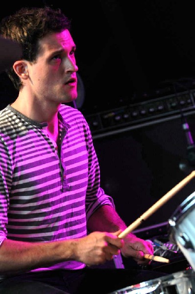 Holy Ghost! at Stubb's BarBQ, Austin, Texas 06/08/10 - photo by Jeff Barrin