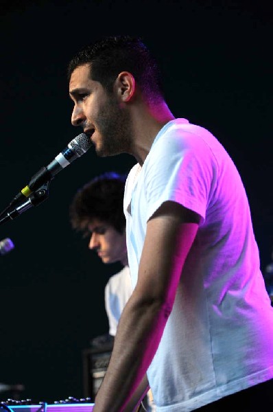 Holy Ghost! at Stubb's BarBQ, Austin, Texas 06/08/10 - photo by Jeff Barrin