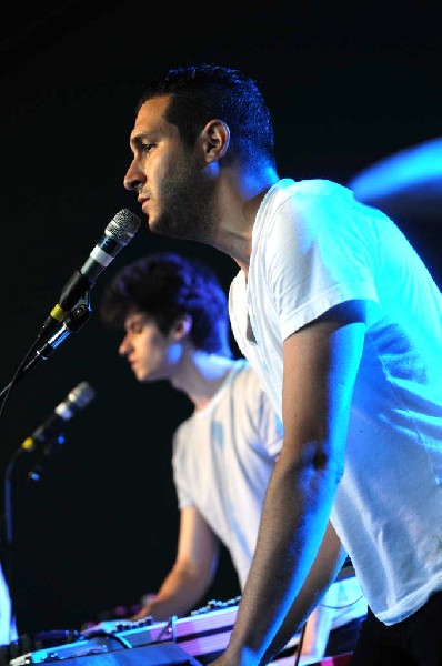 Holy Ghost! at Stubb's BarBQ, Austin, Texas 06/08/10 - photo by Jeff Barrin