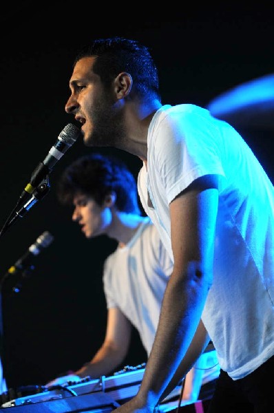 Holy Ghost! at Stubb's BarBQ, Austin, Texas 06/08/10 - photo by Jeff Barrin