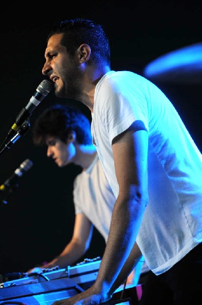 Holy Ghost! at Stubb's BarBQ, Austin, Texas 06/08/10 - photo by Jeff Barrin