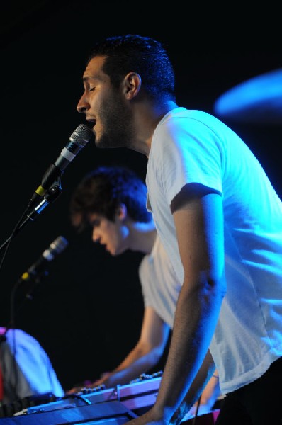 Holy Ghost! at Stubb's BarBQ, Austin, Texas 06/08/10 - photo by Jeff Barrin