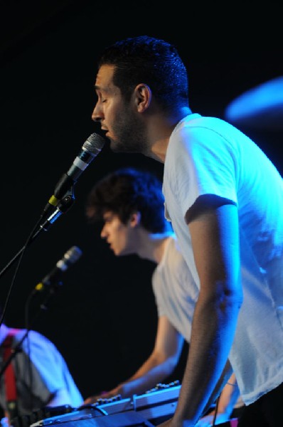 Holy Ghost! at Stubb's BarBQ, Austin, Texas 06/08/10 - photo by Jeff Barrin