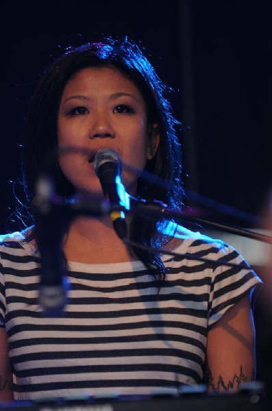 Holy Ghost! at Stubb's BarBQ, Austin, Texas 06/08/10 - photo by Jeff Barrin
