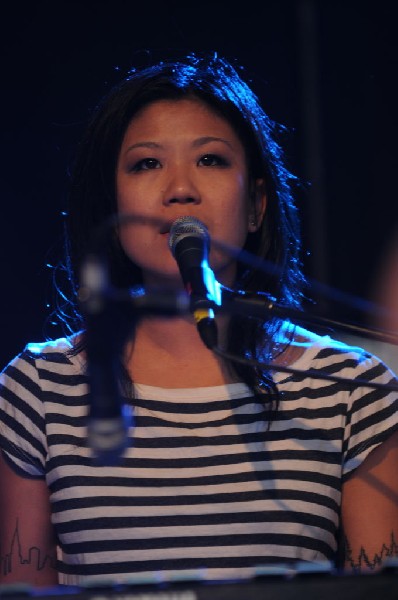 Holy Ghost! at Stubb's BarBQ, Austin, Texas 06/08/10 - photo by Jeff Barrin