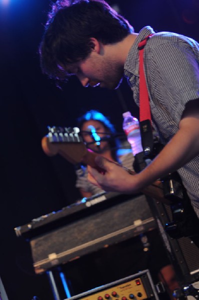 Holy Ghost! at Stubb's BarBQ, Austin, Texas 06/08/10 - photo by Jeff Barrin