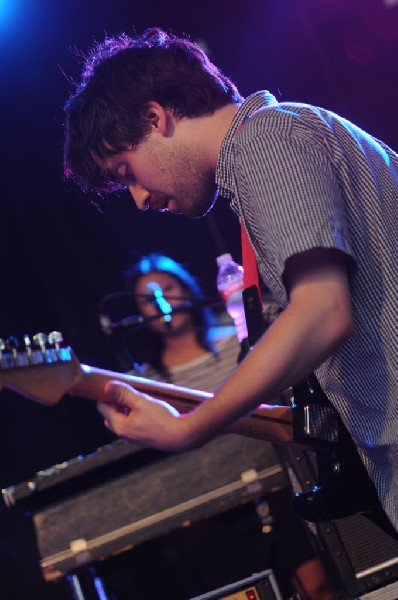Holy Ghost! at Stubb's BarBQ, Austin, Texas 06/08/10 - photo by Jeff Barrin