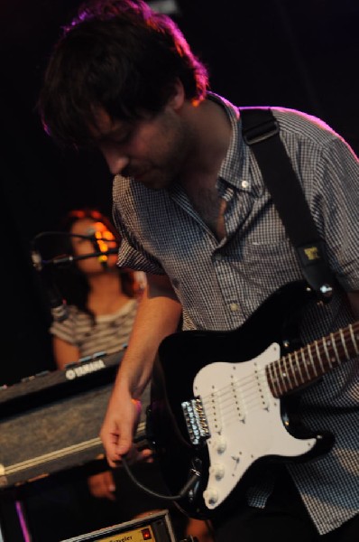 Holy Ghost! at Stubb's BarBQ, Austin, Texas 06/08/10 - photo by Jeff Barrin