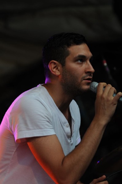 Holy Ghost! at Stubb's BarBQ, Austin, Texas 06/08/10 - photo by Jeff Barrin