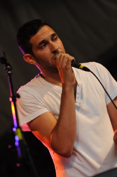 Holy Ghost! at Stubb's BarBQ, Austin, Texas 06/08/10 - photo by Jeff Barrin