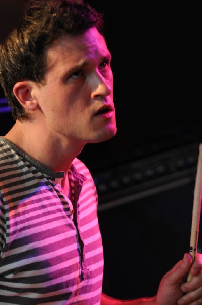 Holy Ghost! at Stubb's BarBQ, Austin, Texas 06/08/10 - photo by Jeff Barrin