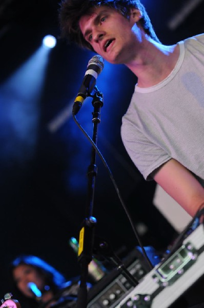 Holy Ghost! at Stubb's BarBQ, Austin, Texas 06/08/10 - photo by Jeff Barrin