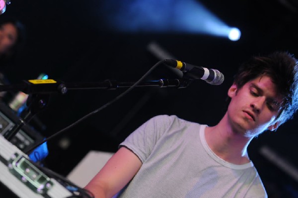 Holy Ghost! at Stubb's BarBQ, Austin, Texas 06/08/10 - photo by Jeff Barrin