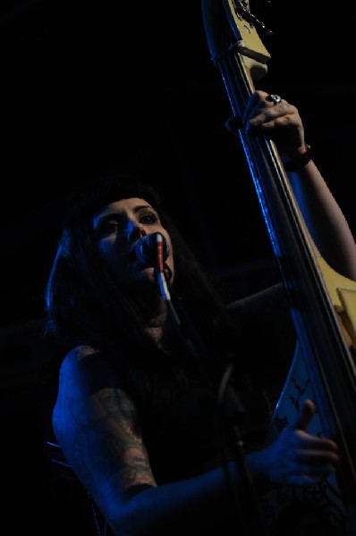 The Horrorpops at the Freak Show Festival, Austin, Texas 10/23/10 - photo b