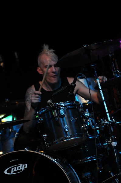 The Horrorpops at the Freak Show Festival, Austin, Texas 10/23/10 - photo b