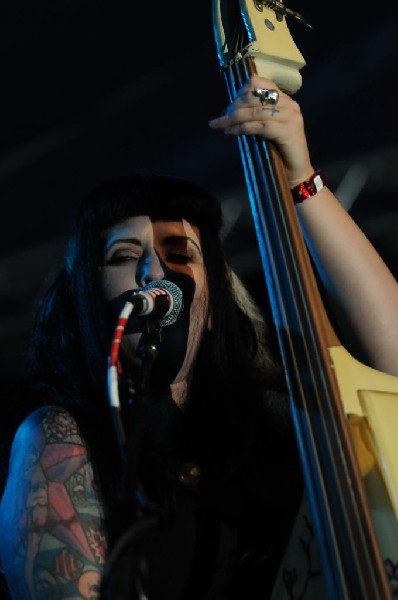 The Horrorpops at the Freak Show Festival, Austin, Texas 10/23/10 - photo b