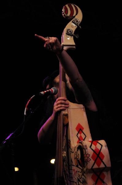 The Horrorpops at the Freak Show Festival, Austin, Texas 10/23/10 - photo b