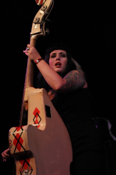 The Horrorpops at the Freak Show Festival, Austin, Texas 10/23/10 - photo b