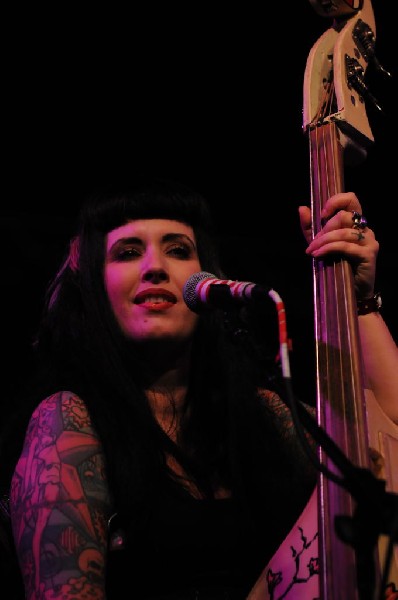 The Horrorpops at the Freak Show Festival, Austin, Texas 10/23/10 - photo b