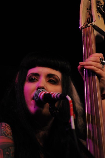 The Horrorpops at the Freak Show Festival, Austin, Texas 10/23/10 - photo b