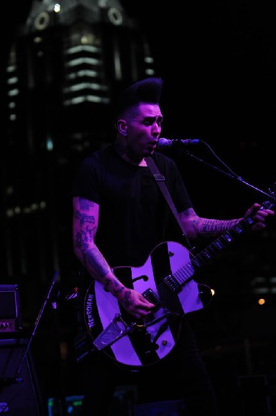 The Horrorpops at the Freak Show Festival, Austin, Texas 10/23/10 - photo b