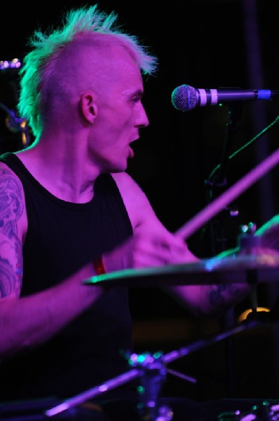 The Horrorpops at the Freak Show Festival, Austin, Texas 10/23/10 - photo b