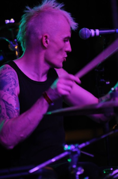 The Horrorpops at the Freak Show Festival, Austin, Texas 10/23/10 - photo b