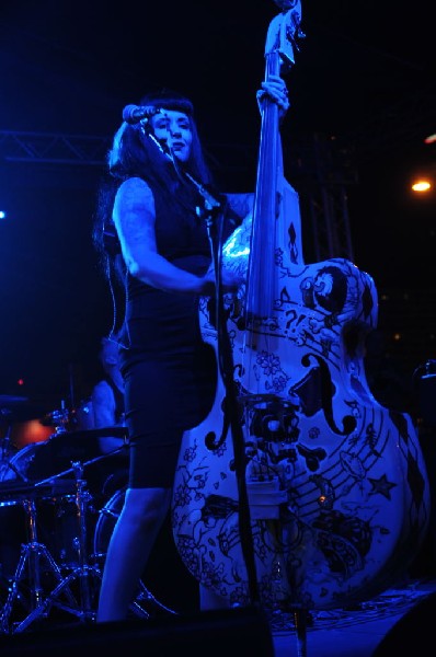 The Horrorpops at the Freak Show Festival, Austin, Texas 10/23/10 - photo b