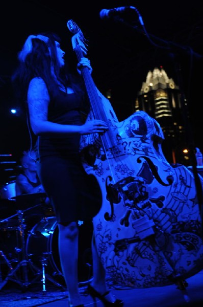 The Horrorpops at the Freak Show Festival, Austin, Texas 10/23/10 - photo b