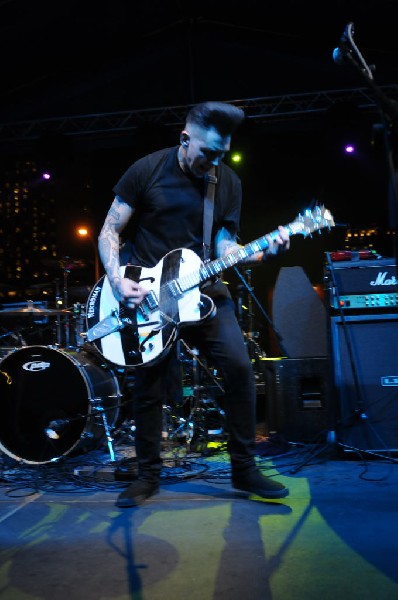 The Horrorpops at the Freak Show Festival, Austin, Texas 10/23/10 - photo b